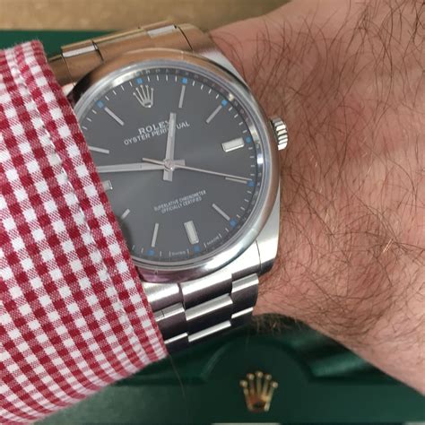 rolex oyster perpetual 11430 review|Rolex Oyster Perpetual dark rhodium.